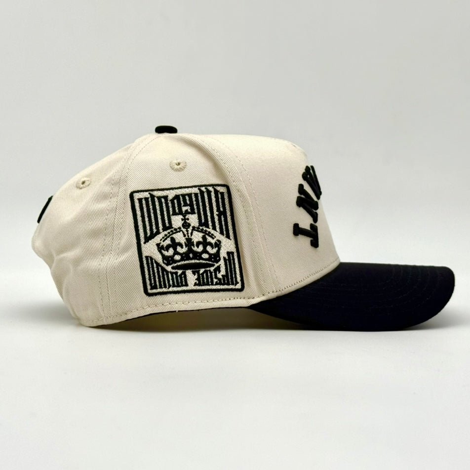 [PRE-ORDER - SHIPS APRIL 8TH] ‘SERVANT’ Premium SnapBack - Cream/Black